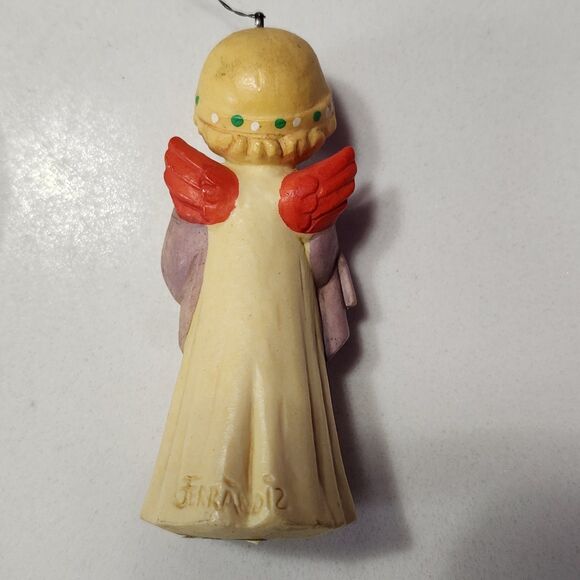 VTG ANRI Ferrandiz Angels Italy Hand Crafted Celestial Christmas Ornaments Set 4 - Picture 13 of 16